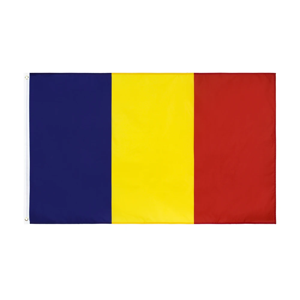 

3x5fts 90x150cm blue yellow red ro rou Romania flag of romanian