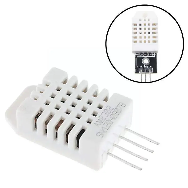 

Модуль датчика температуры и влажности AM2302 для DHT22, запчасти SHT15, цифровой сенсор, SHT11, сменный гигрометр, термометр E7Z5