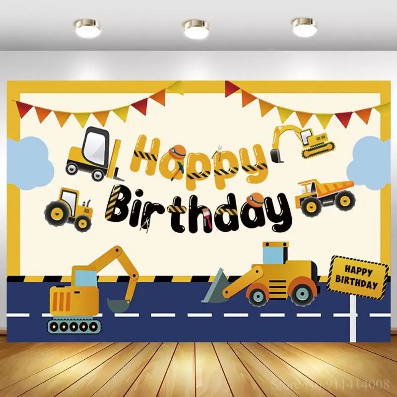 

Строительный фон для фотосъемки, строительный самосвал, История игрушек, фон для фотосъемки, Декор, реквизит, принадлежности