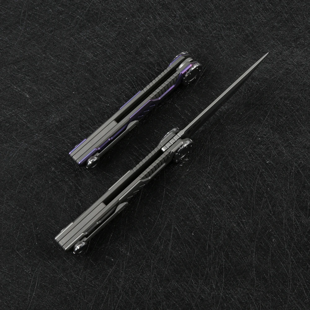 Новинка 2021 нож NOC MT05 KVT шариковый подшипник лезвие M390 титановая ручка ножи для