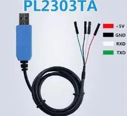 PL2303 PL2303HX/PL2303TA USB к RS232 ttl конвертер адаптер модуль с пылезащитной крышкой PL2303HX для arduino кабель загрузки