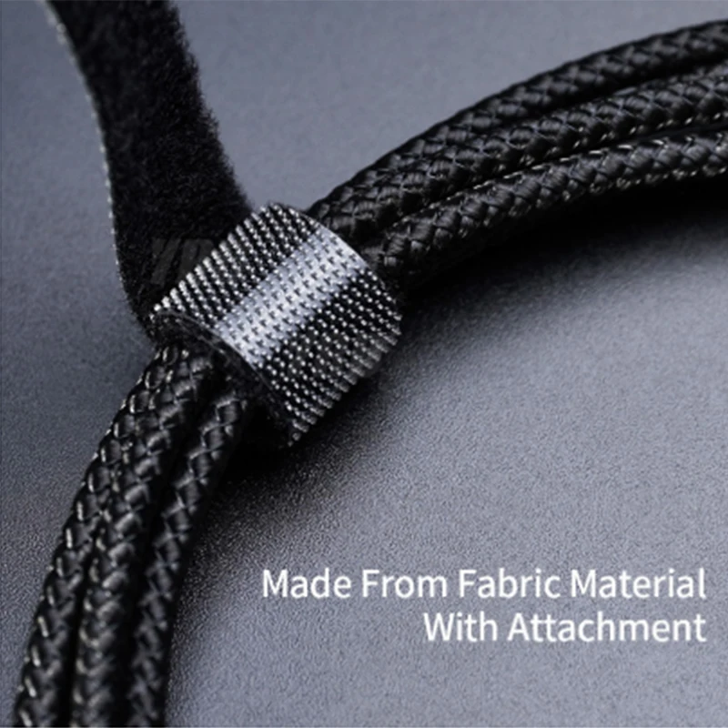 

Oppselve Cable Protector Nylon Magic Sticker Organizer Wire Winder Earphone Mouse Cord Management for iPhone Samsung USB Cable