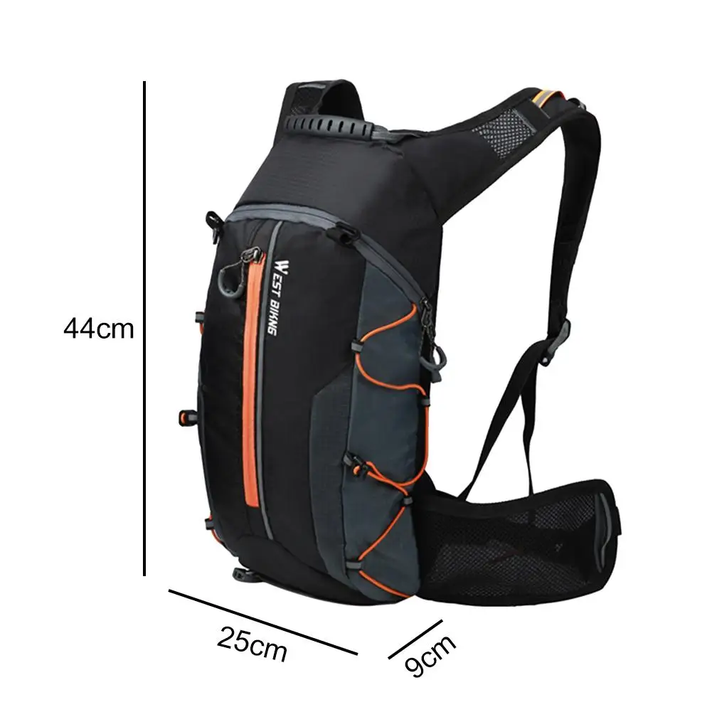 

WEST BIKING 10L Waterproof Bike Backpack Reflective Bicycle Bag for Outdoor Sports Climbing Camping Hiking Backpack Bike Bag