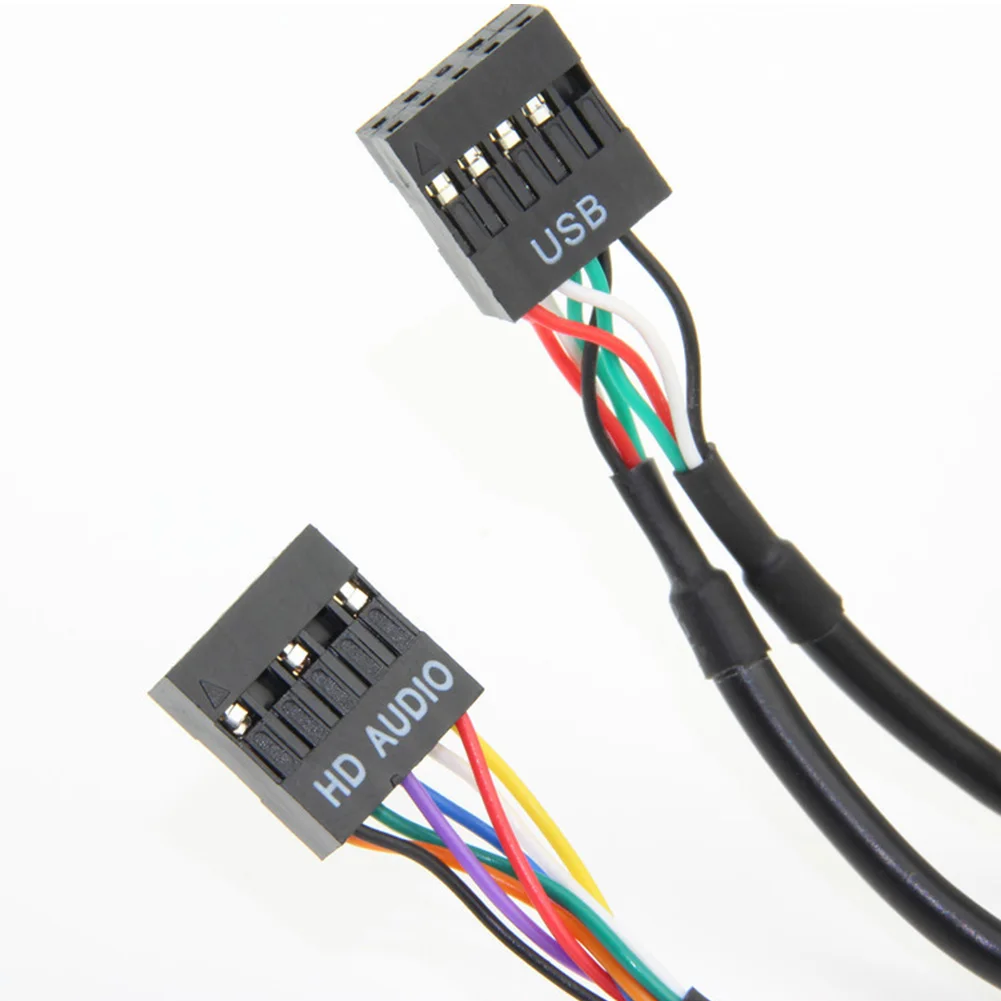 USB 3 0 2 порта 5 дюйма Plug And Play HD Выход адаптер микрофон вход Высокоскоростной