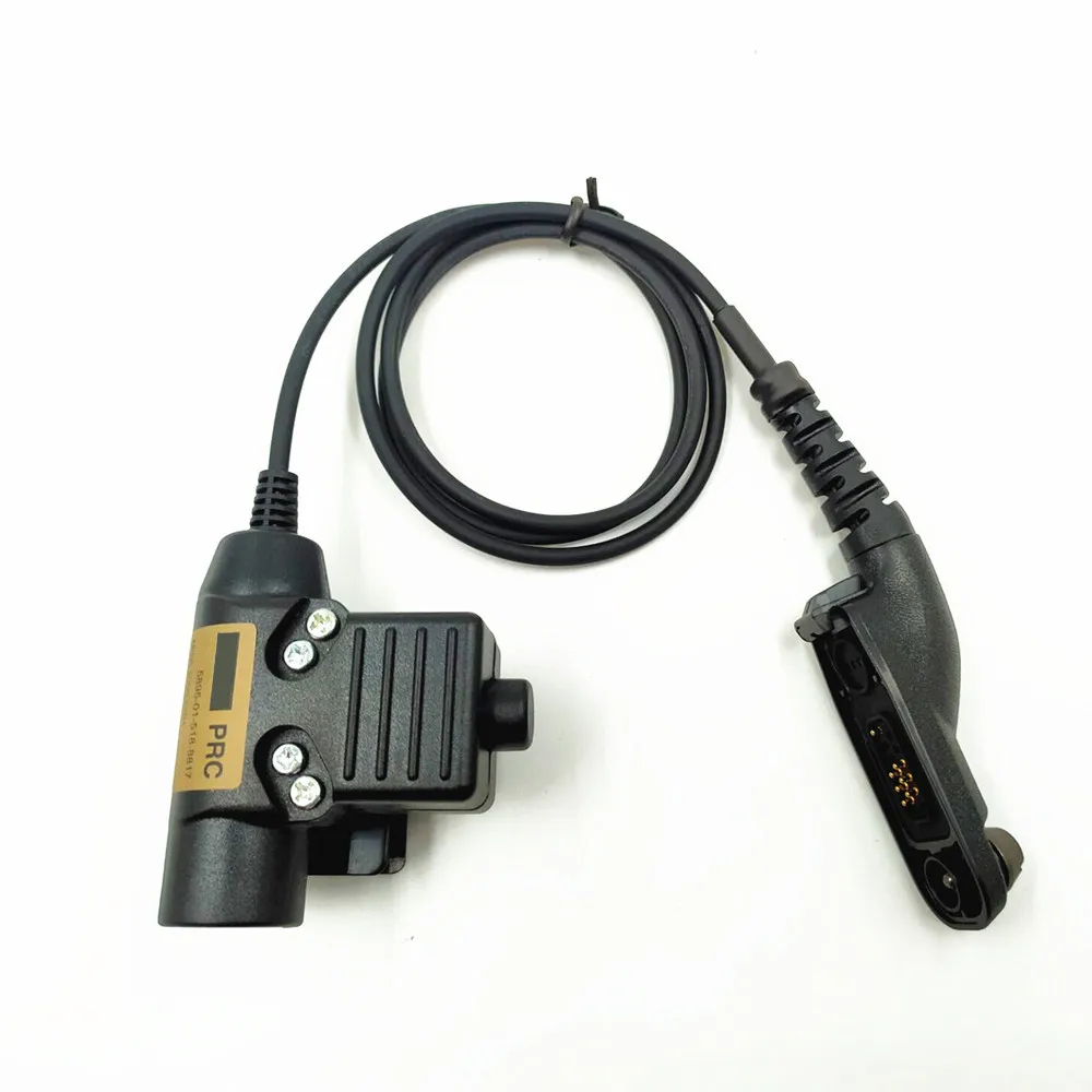 Cena Taktyczne U94 PTT Dla COMTAC MSA EARMOR TCA TRI NATO Wtyczka Zestaw Słuchawkowy Dla Motorola APX6000 XPR6300 DP4800 MTP6550 P8200 P8268 Radio