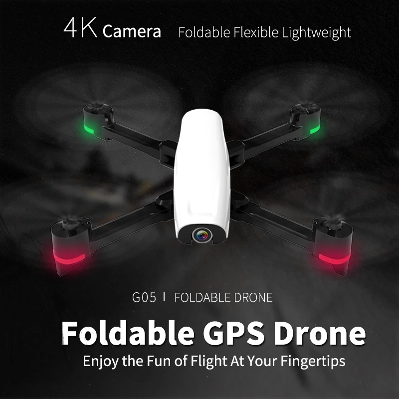 Популярные GPS Бла (беспилотный летательный аппарат 4K HD складной тележка с