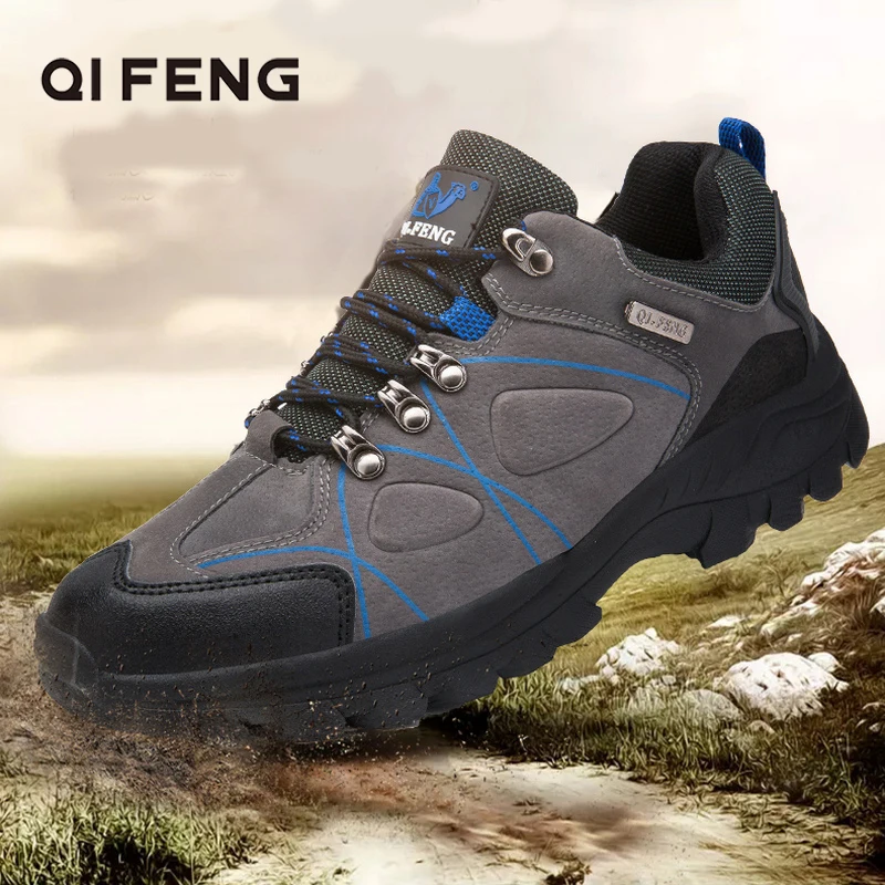 Мужские кроссовки для занятий спортом на открытом воздухе походные бега мужские