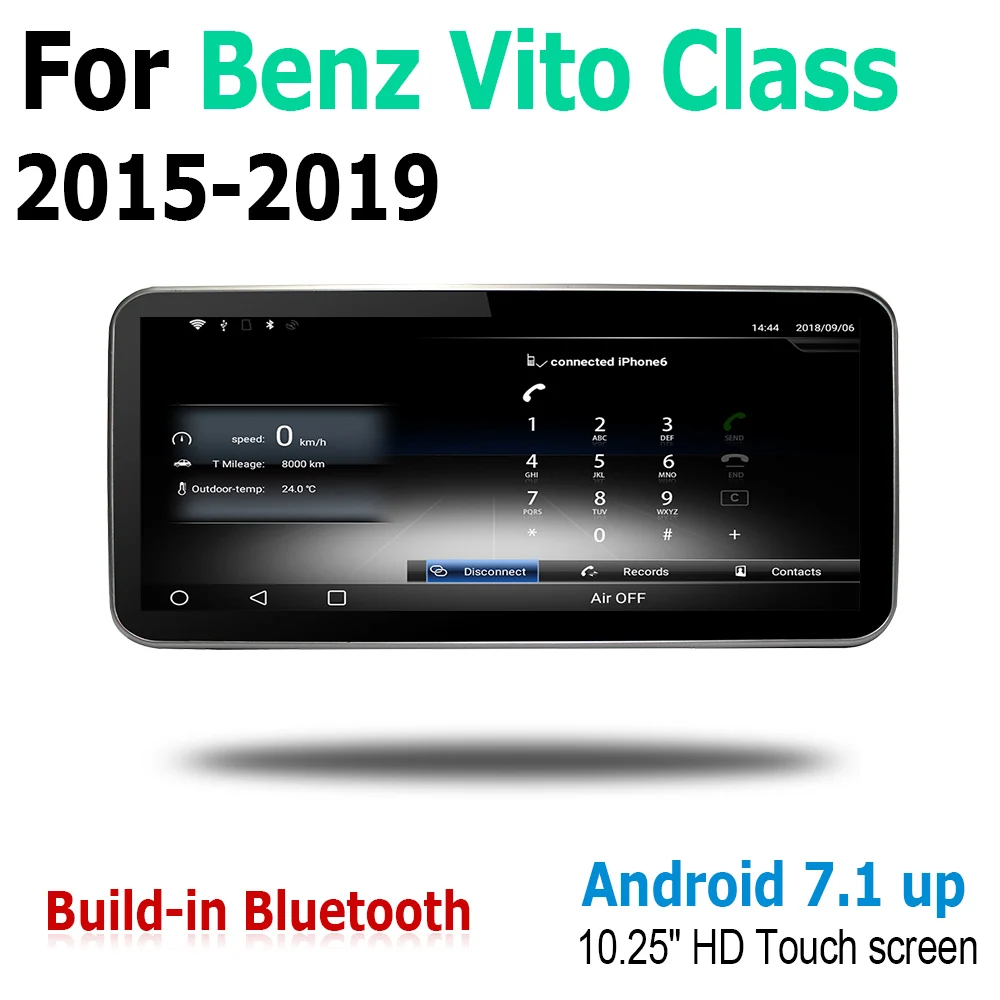 Android автомобильный GPS Navi карта для Mercedes Benz Vito Class 2015 ~ 2019 NTG оригинальный стиль