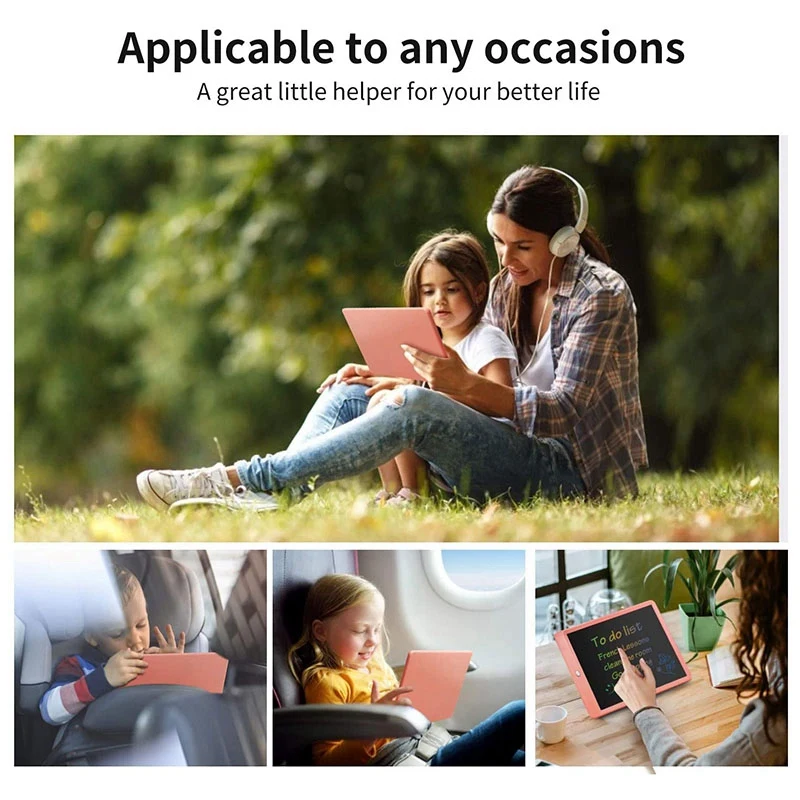 

10 Inch LCD Colorful Doodle Board Drawing Tablet for Kids, Christmas Birthday Toys Gifts for Boys Age 2-7