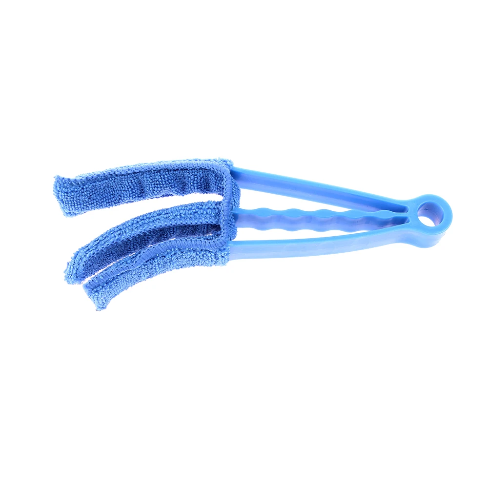 Портативная щетка для очистки окон и жалюзи с 3 лезвиями очиститель воздуха