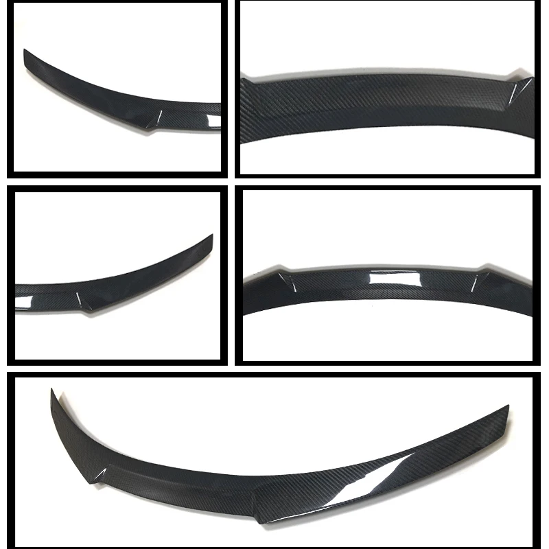 E90 Rear Trunk Boot Lip Spoiler Carbon Fiber M4 Style For BMW 3-Series 320i 325i 330i 335i 330d 335d Wing 2005-2011 | Автомобили и