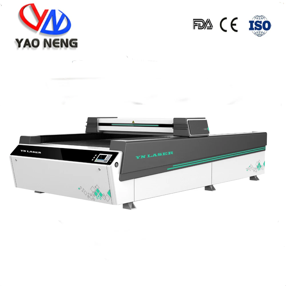 Лазерный резак YN1325 CO2 гравировальная машина с ЧПУ лазерная резка дерева акрила