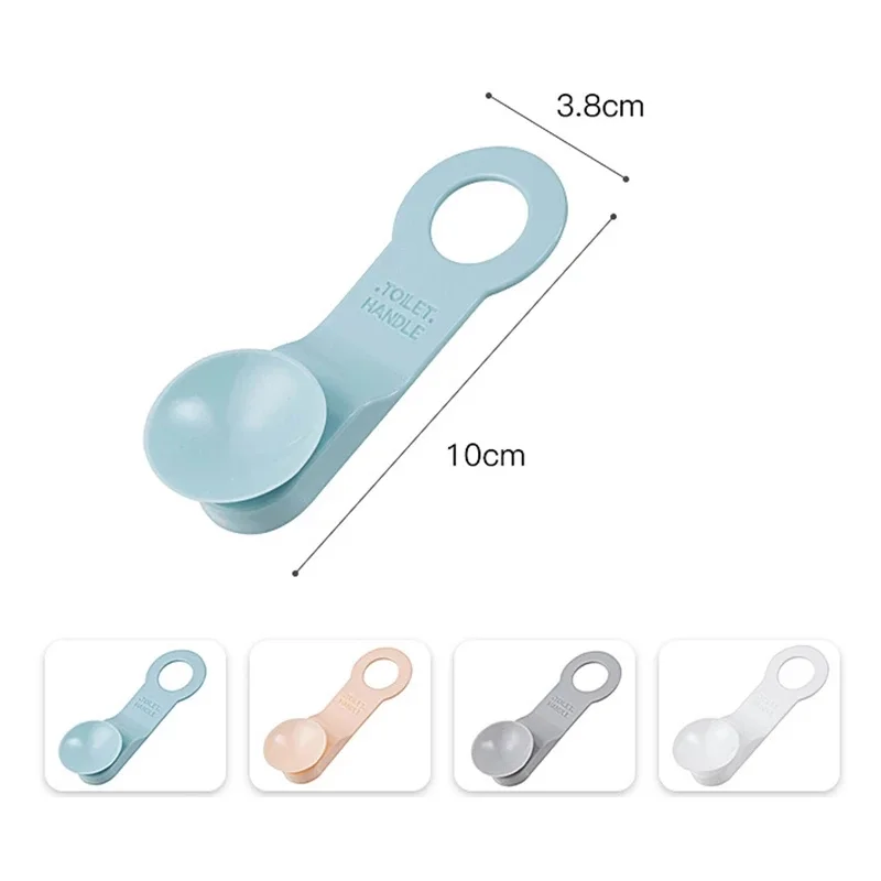 

1PCS Household TPR Strong Suction Cup Type Non-Dirty Hand Easy To Clean Ring Toilet Lid Toilet Seat Lifters Bathroom Dropship