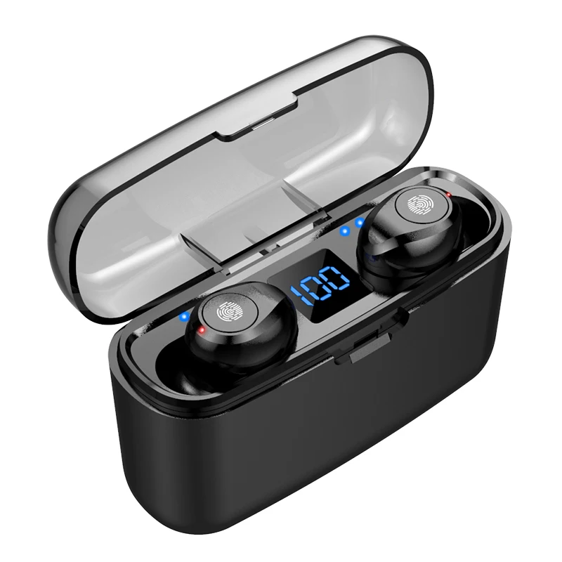 F9 беспроводные наушники Bluetooth 5 0 TWS гарнитура HIFI мини в ухо спортивные для бега