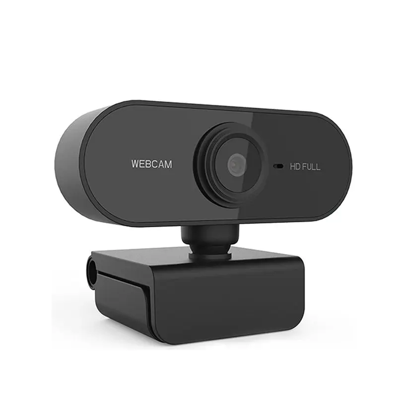 

HD 1080P Webcam Mini Computer PC WebCamera with USB Plug Rotatable Cameras for Live Broadcast Video Calling Conference Work