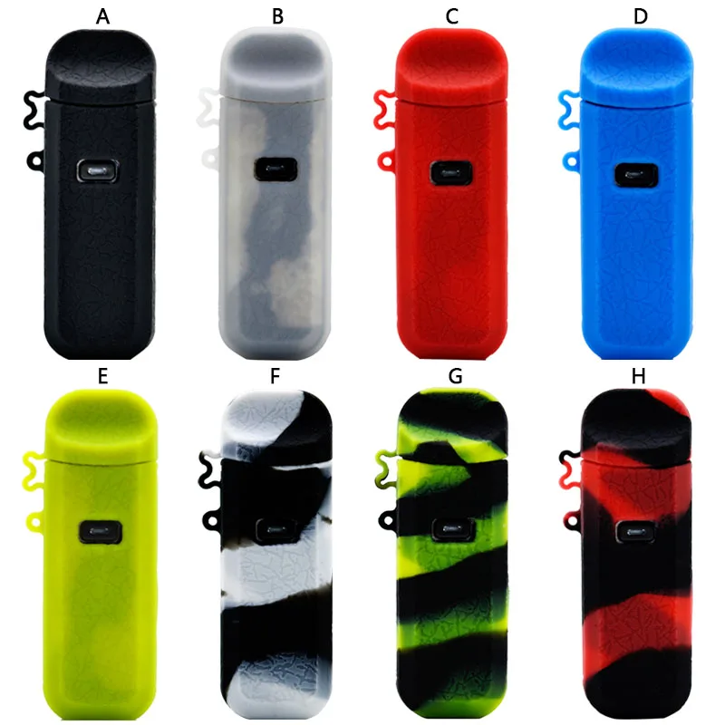 

Silicone case for Smok Nord2 pod kit vape rubber sleeve wrap shield protective texture cover skin 2pcs