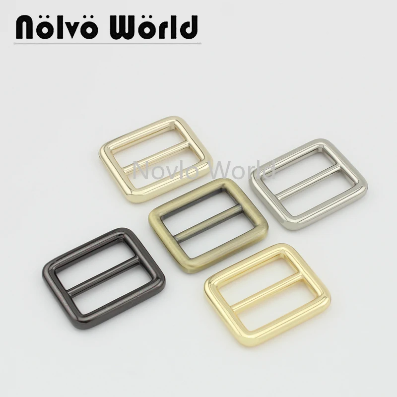 Nolvo World 5 20 100 шт. видов цветов 25*21 мм металлические трехскользящие пряжки