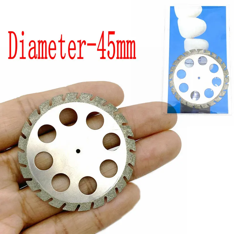 Алмазный двусторонний диск большого размера для полировки зубов и лабораторий 40