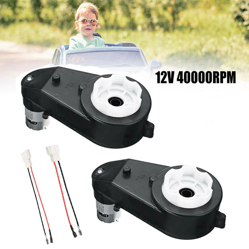 Двигатель электромобиля двигатель постоянного тока коробка передач 12 В rs550 rpm40000