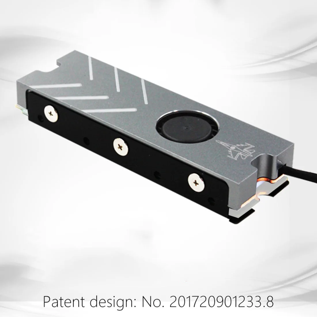 JEYI Cooling Warship Xiaolong Pro M.2 SSD кулер для NVME NGFF PWM Fan алюминиевый лист теплопроводность