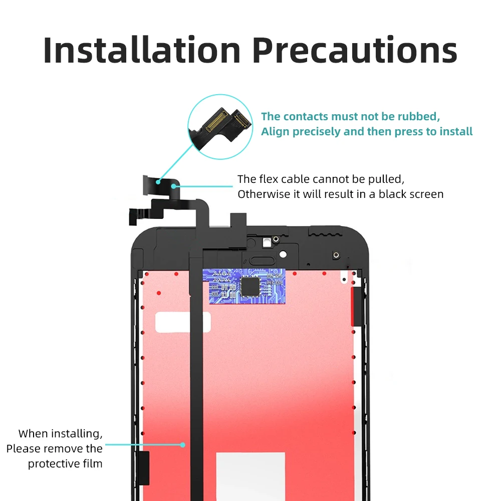 

Essager Display For iPhone 5s 5c 5 SE 6 6s 7 8 Plus LCD Screen For iPhone X XR XS 11 11pro Max Replacement Digitizer Assembly