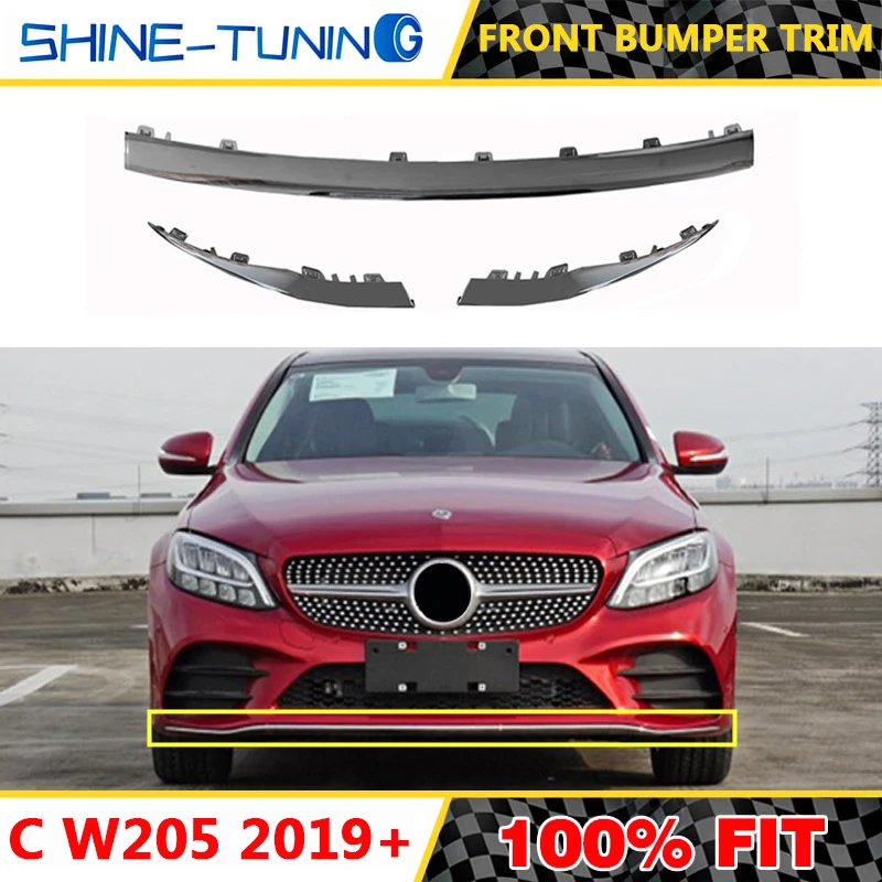 Подходит для отделки переднего бампера C Class w205 A2058858902L A2058859002R A2058859102 A2 058858602L a2058702r