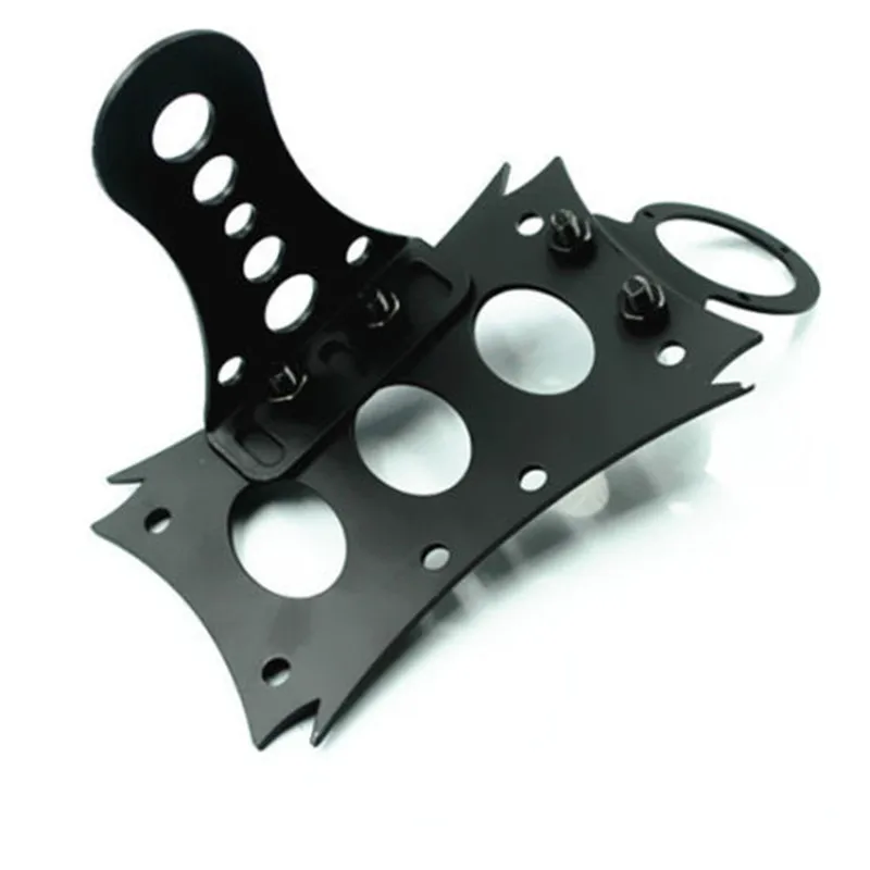 Кронштейн для бокового крепления номерного знака мотоцикла задний фонарь