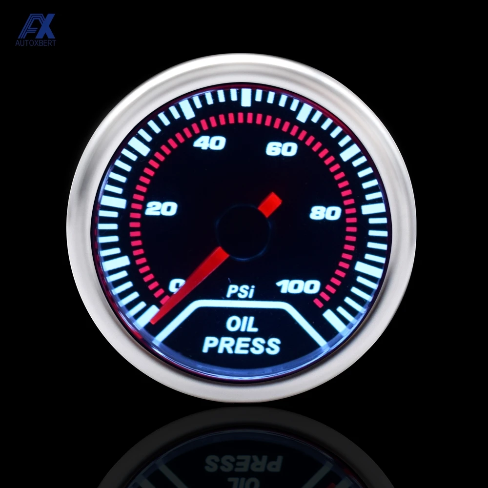Новый универсальный 52 мм 2 &quotДатчик давления масла механические циферблаты