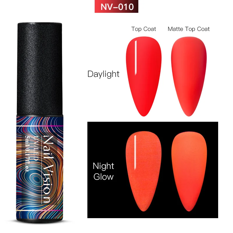 Nail Vision 5 мл УФ-гель для ногтей светящийся в темноте флуоресцентный неоновый светящийся Гель-лак светодиодный неоновый светящийся цвет Гель-лак для ногтей - Цвет: EES07745