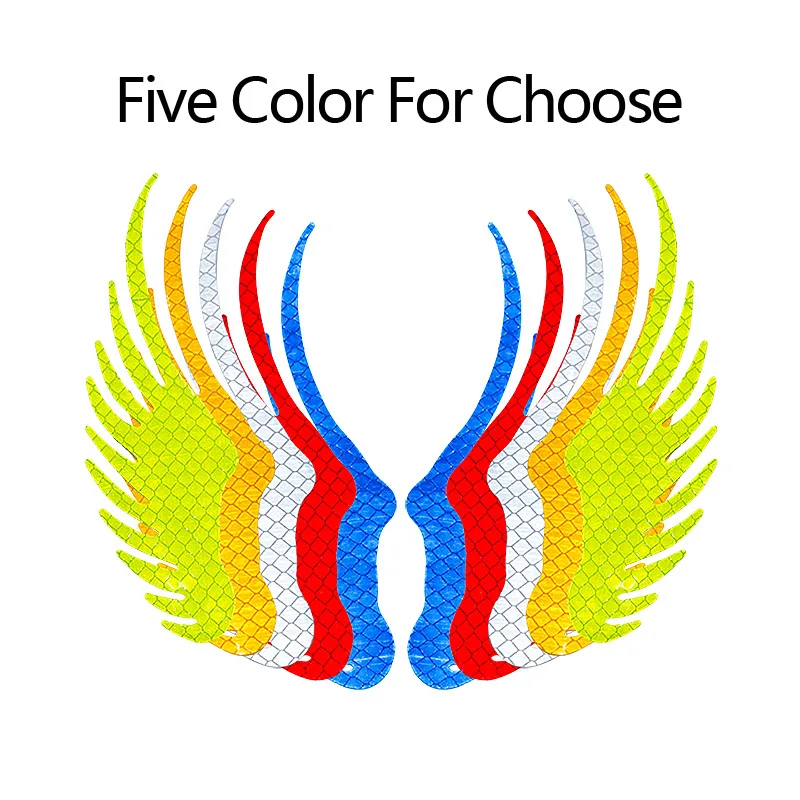 1 шт. Светоотражающая наклейка ангельские крылья | Автомобили и мотоциклы