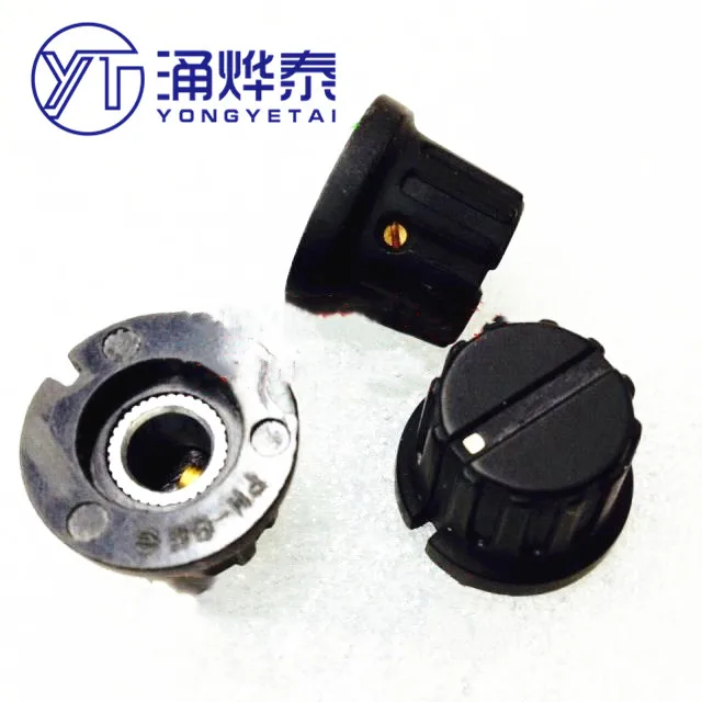 YYT 2PCS Imported knob PN-8E pass kill (semi-circle-flower) shaft handle 20X16.5MM inner hole 6.4MM | Обустройство дома