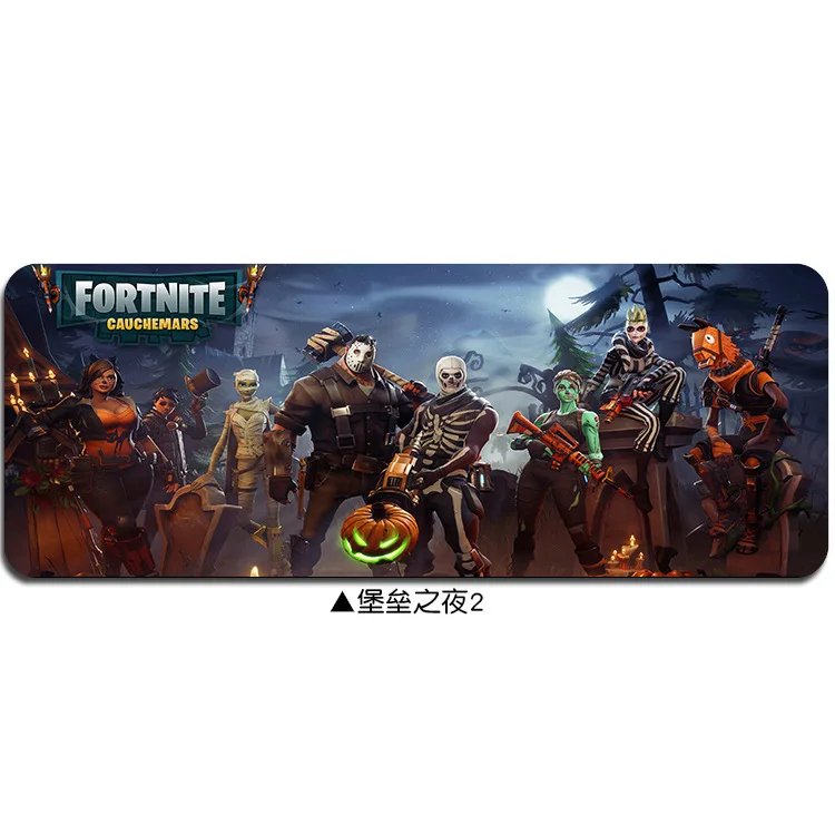 Игровой коврик для клавиатуры Fortnites компьютерная мышь с аниме рисунком большой
