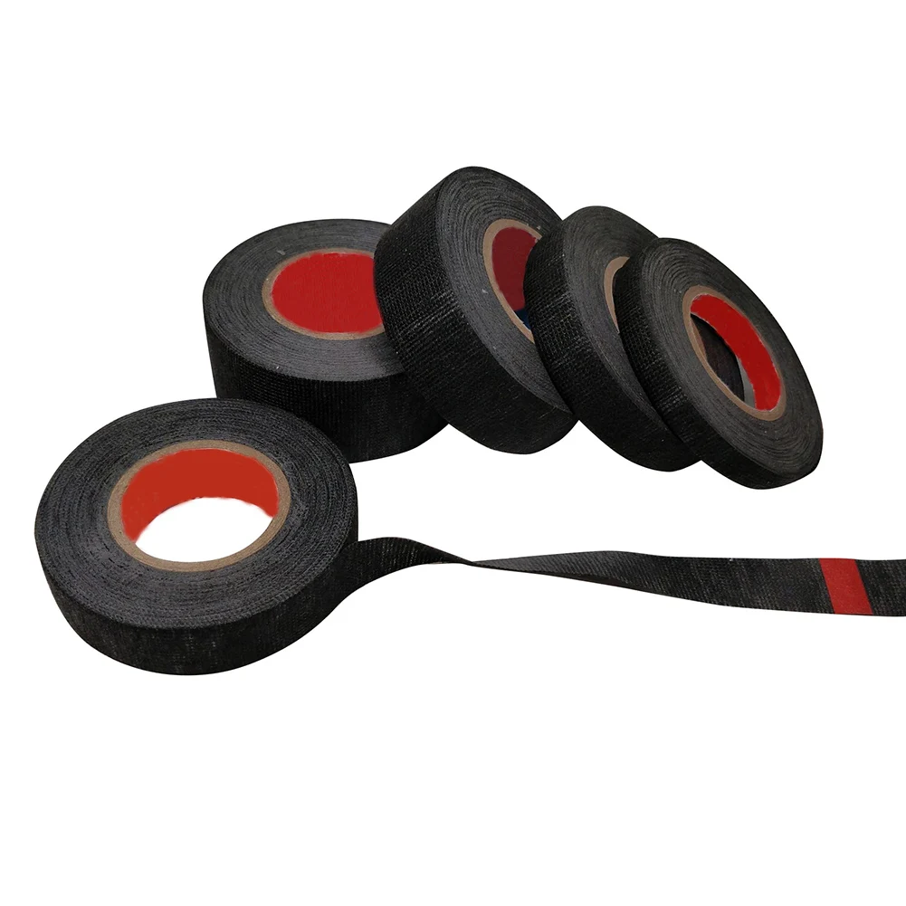 Новый 25 м рулон термостойкой электропроводки изоляционные ленты тканевые