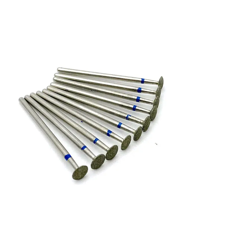 10 шт./компл. Стоматологическая деталь гальванизированная Алмазная точечная