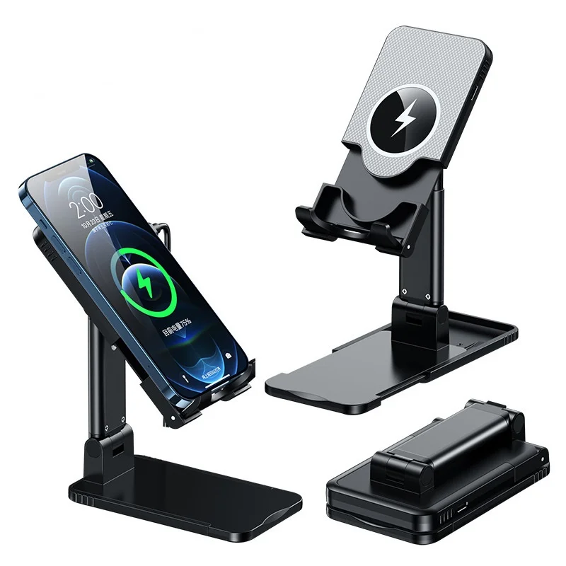 Беспроводное зарядное устройство Tongdaytech 15 Вт Qi подставка для Magsafe iPhone 12 11 8 XS Pro Max