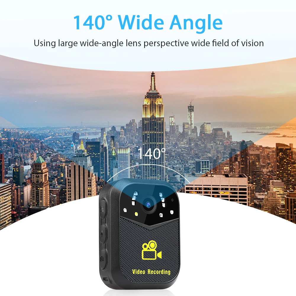 BOBLOV S11296P Body Worn Camera GPS WIFI APP Remote Control Mounted IR Night Vision Wearable Mini Camcorders Police | Электроника