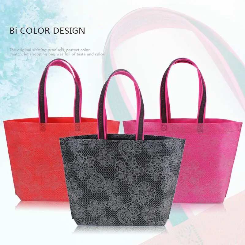 Популярная модная женская складная сумка для покупок водонепроницаемая плотная