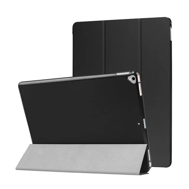 МТТ Фламинго Чехол для ipad pro 12,9 A1584 A1652 из искусственной кожи защитный чехол для Apple ipad pro 12,9 A1670 A1671 - Цвет: Black