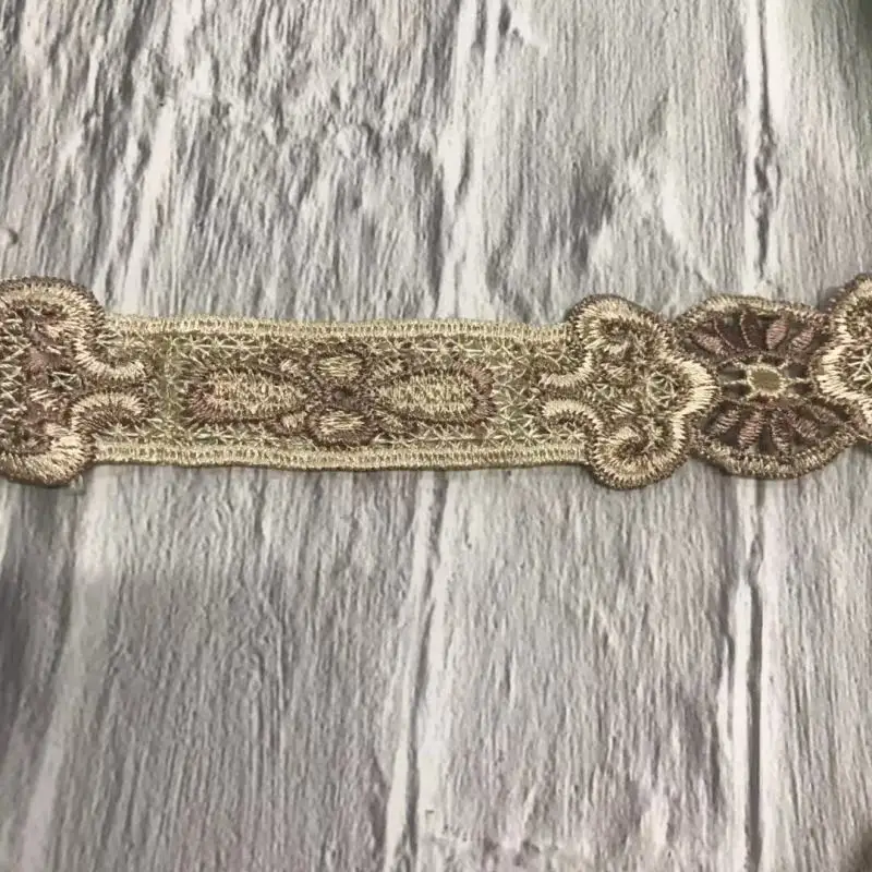 1 ярд вышивка кружева дивана подушки украшения водорастворимые мягкие