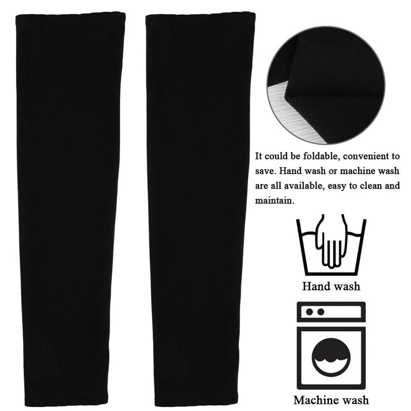 

ABGZ-Arm Sleeves for Men and Women, UV Protection Cooling Arm Sleeves, 4-Pairs Anti-Slip Sun Sleeves