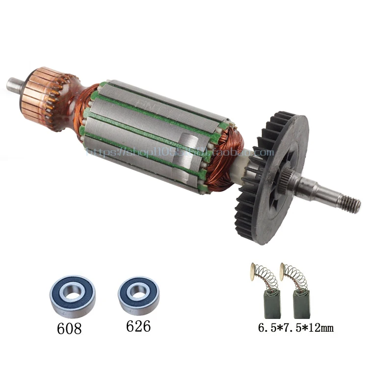 

AC/220-240V Rotor Motor Armature anchor 360802F replacement for HITACHI G10SS G12SS G13SS angle grinder power tools spare parts