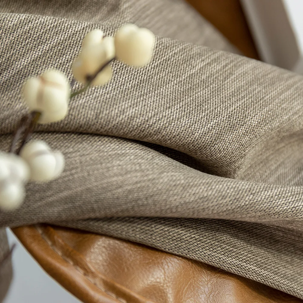 LOZUJOJU плотные затемняющие однотонные шторы с высоким затенением 98% универсальные