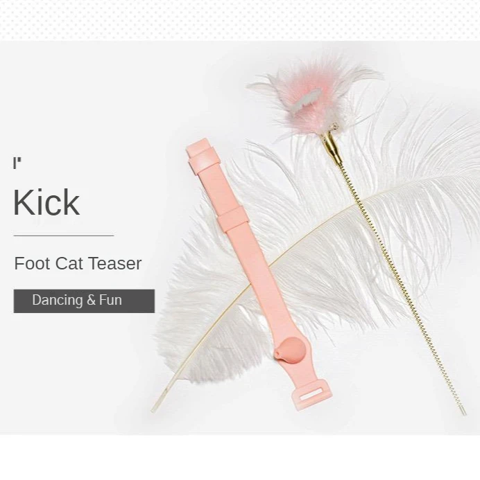 Горячая Распродажа стопы палка-игрушка для кота воротник интерактивный