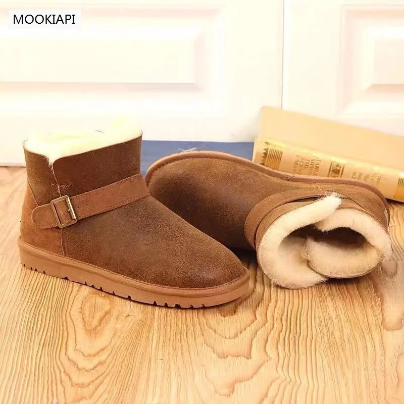 Самая модная классическая мужская обувь в Австралии 2019 г. Настоящая овчина 100%