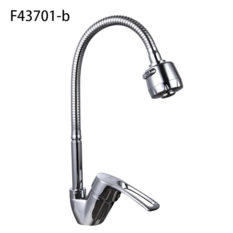 F43701-b Frap 1 Набор латунный Смеситель для кухонной раковины, смеситель для холодной и горячей воды с одним отверстием, смеситель для воды, кухонный смеситель torneira cozinha F4303 - Цвет: F43701-b
