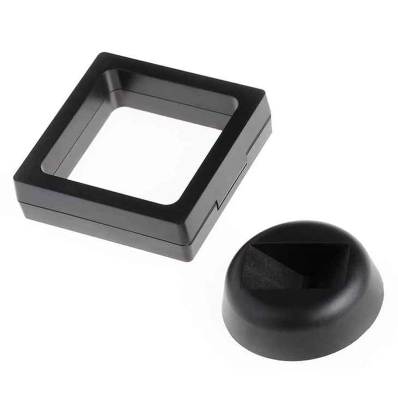 Коробка для демонстрации монет набор из 20 3D плавающих рамок с держателем дисплея