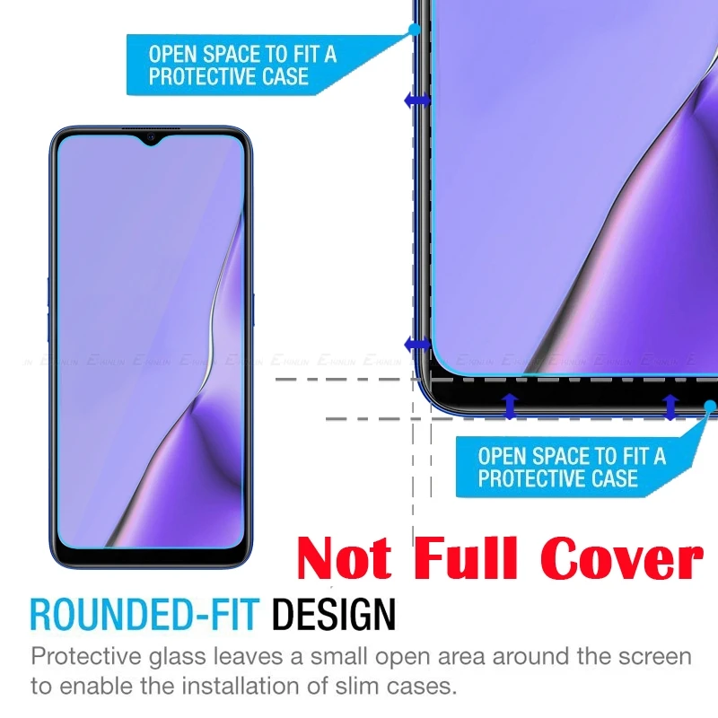 

0.26mm 2.5D Tempered Glass Screen Protector For OPPO AX5 AX5s AX7 A3s A5s A9 A8 A7 A5 A9x 2020 Global Protective Glass Film