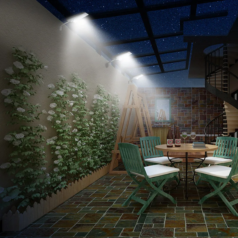 

Zuidid The Solar Cell Solar Control Human Sense Wall Light Outdoor Court Landscape Wall Light Wall Le D light sensing lantern