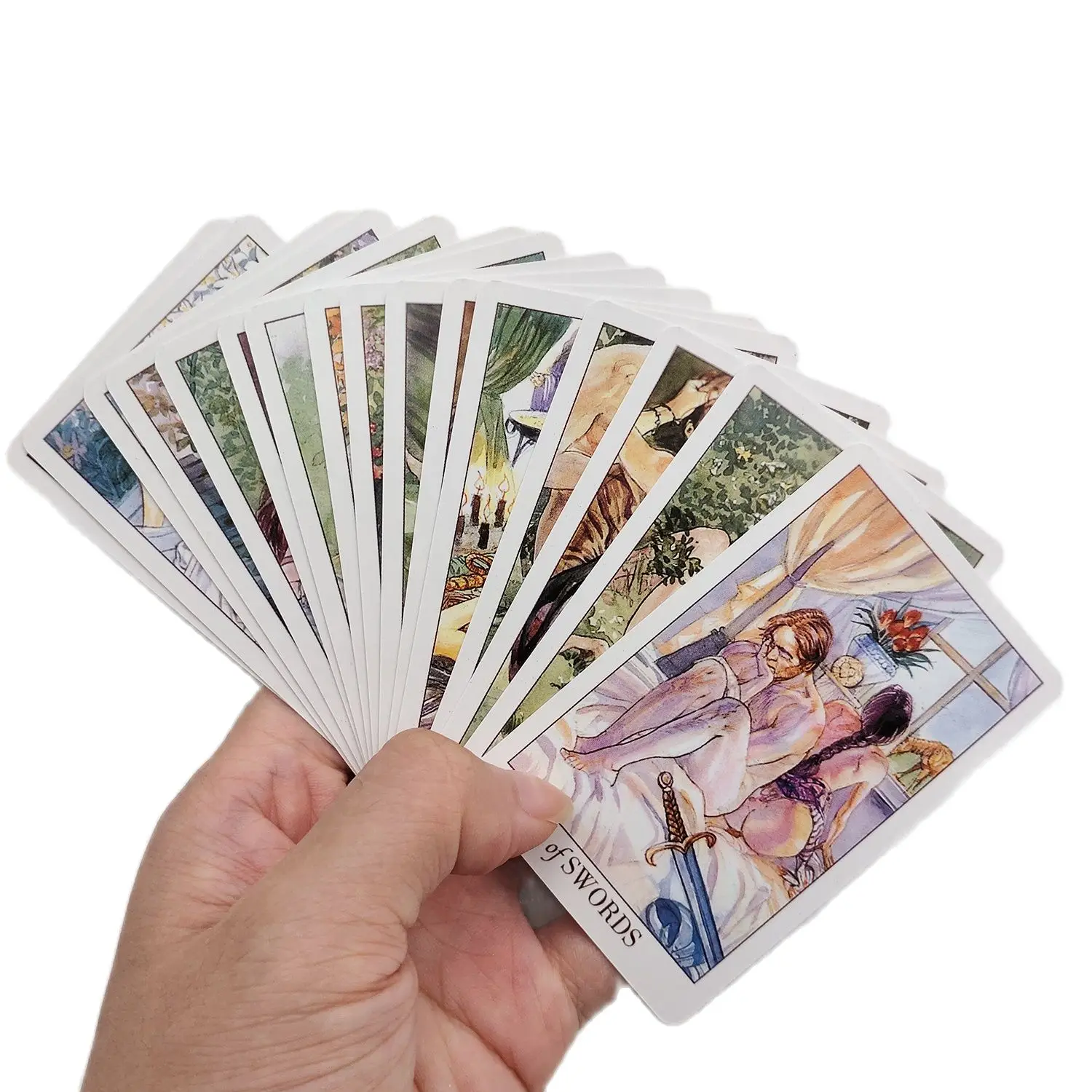 Мини Таро колода секс волшебные карты оракул гадания судьба 78 листов Семейная