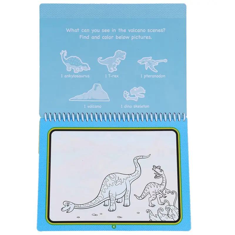 

COOLPLAY ic Water Drawing Book Coloring Book Doodle with ic Pen Painting Drawing Board For Kids Toys Toy Birthday Gift din